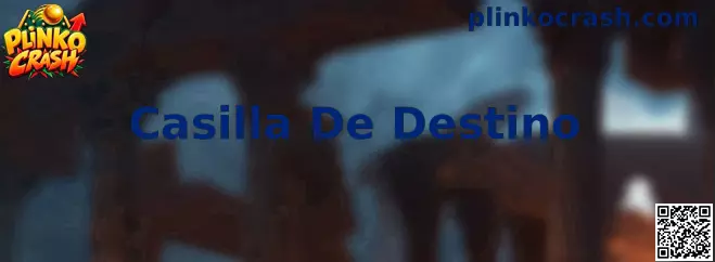 Tablero de Plinko Crash con casillas de destino en la hilera inferior