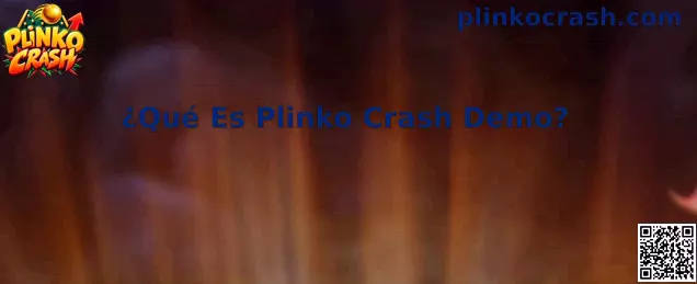Representación informativa de la modalidad Plinko Crash Demo
