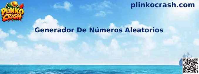 Representación del Generador De Números Aleatorios utilizado para determinar resultados en Plinko Crash