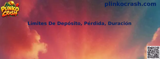 Configuración de límites de depósito, pérdida y duración en Plinko Crash