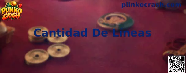Ejemplo visual de la Cantidad De Líneas en un tablero de Plinko Crash