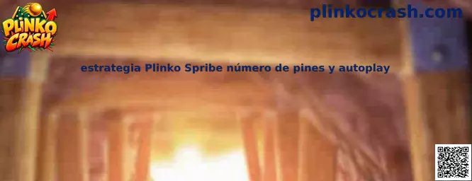 Guía visual de Plinko Crash sobre la configuración del tablero de Spribe, número de pines y función autoplay